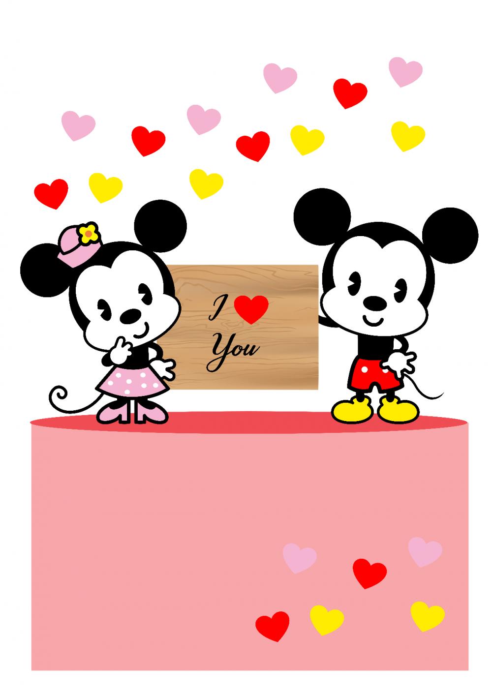 Arquivo de corte topo de bolo Mickey