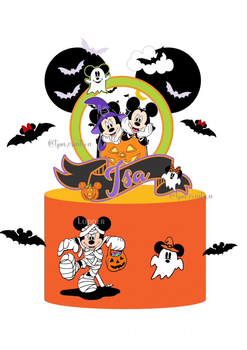 Arquivo de corte topo de bolo Mickey