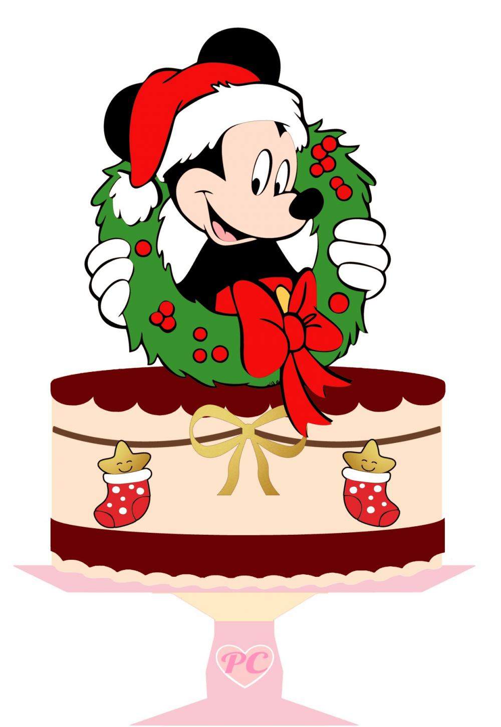 Arquivo de corte topo de bolo Natal