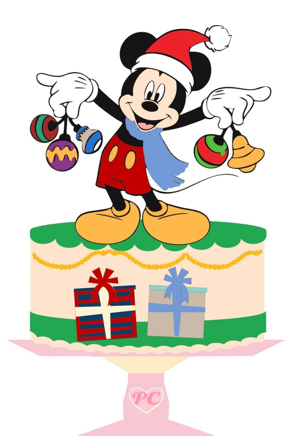 Arquivo de corte topo de bolo Natal