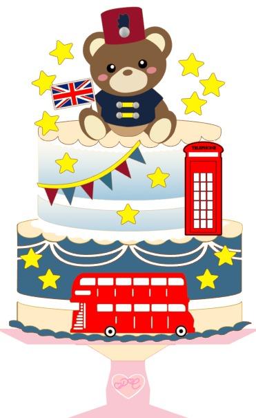 Arquivo de corte topo de bolo Ursinho