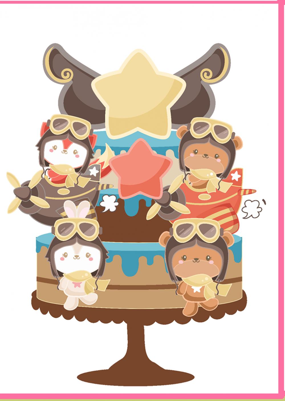 Arquivo de corte topo de bolo Ursinho