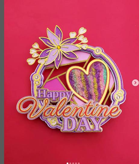 Arquivo de corte topo de bolo Namorados