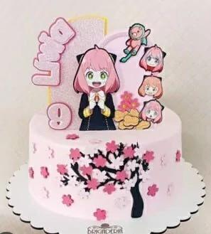 Arquivo de corte topo de bolo Spy family