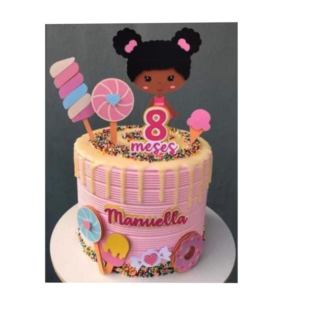 Arquivo de corte topo de bolo Doce