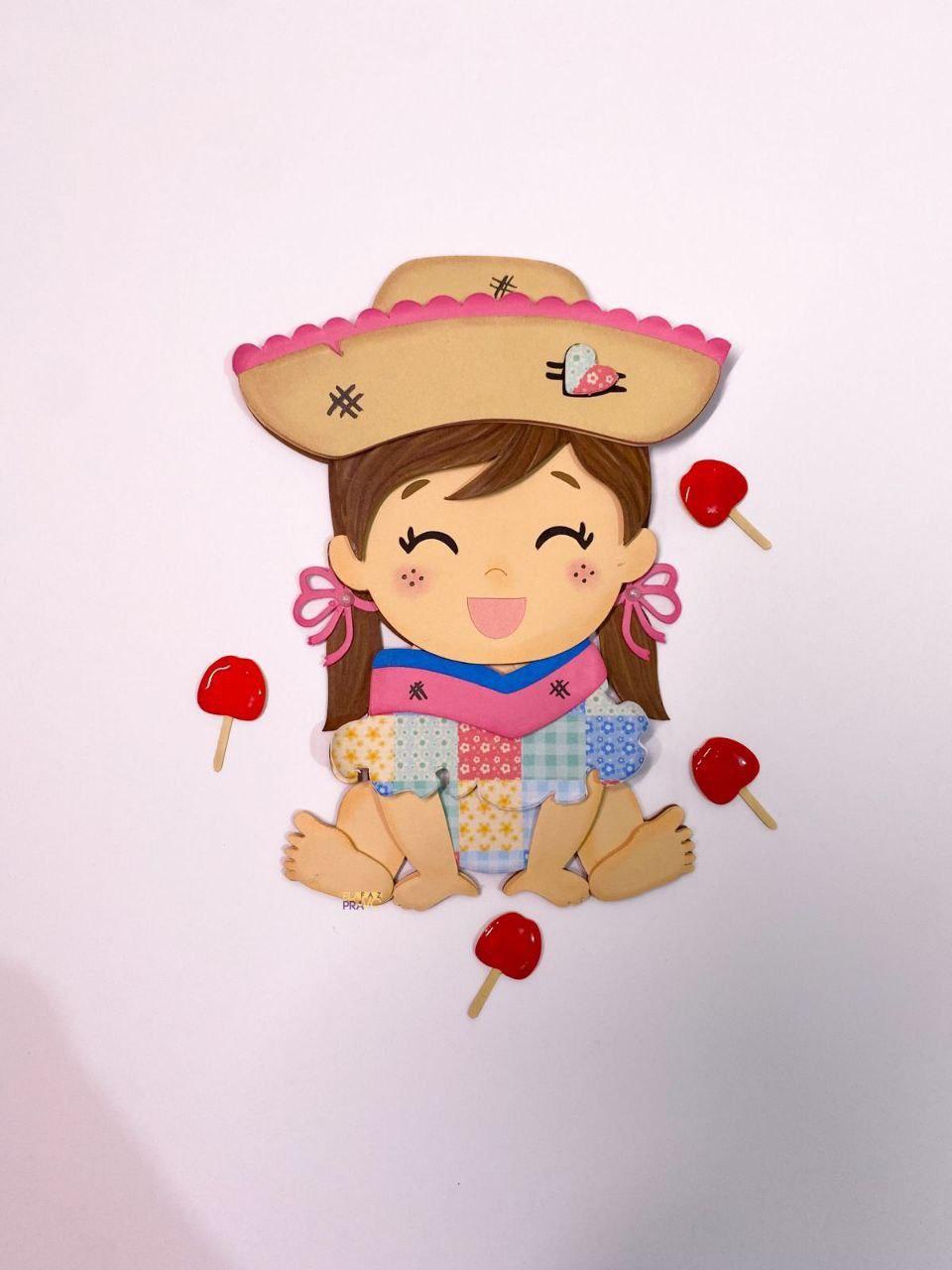 Arquivo de corte topo de bolo arraiá