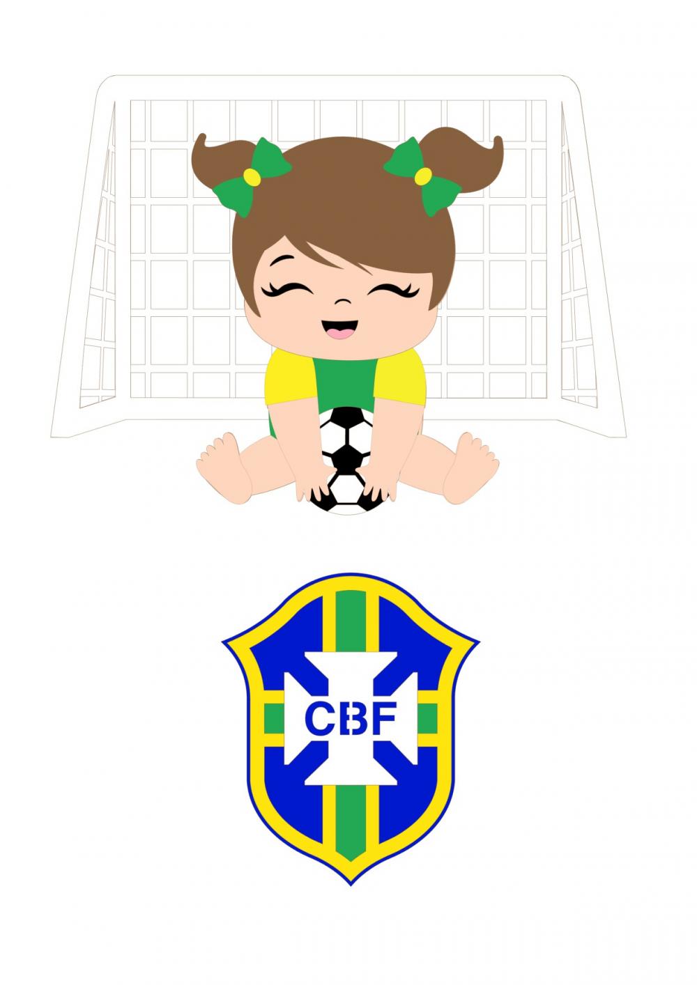 Arquivo de corte topo de bolo Futebol