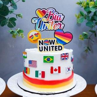 Arquivo de corte topo de bolo Now United