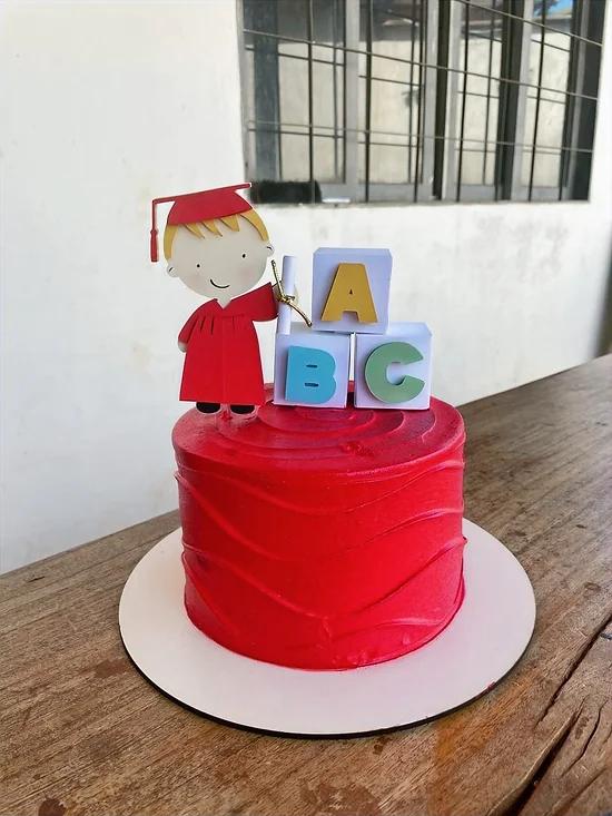 Arquivo de corte topo de bolo Formatura