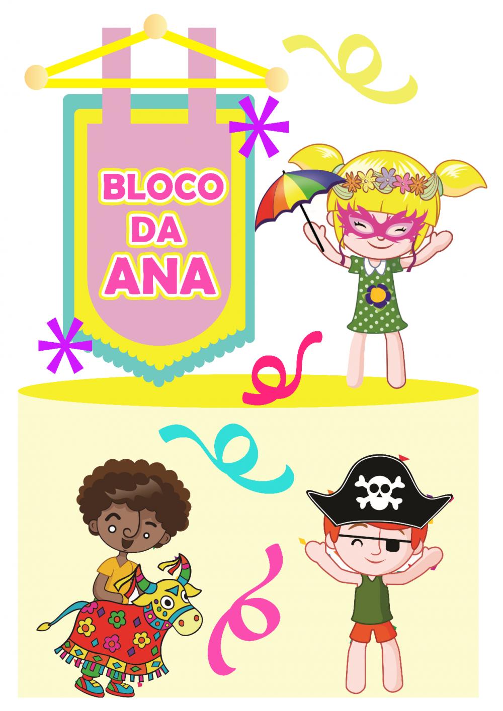 Arquivo de corte topo de bolo Carnaval