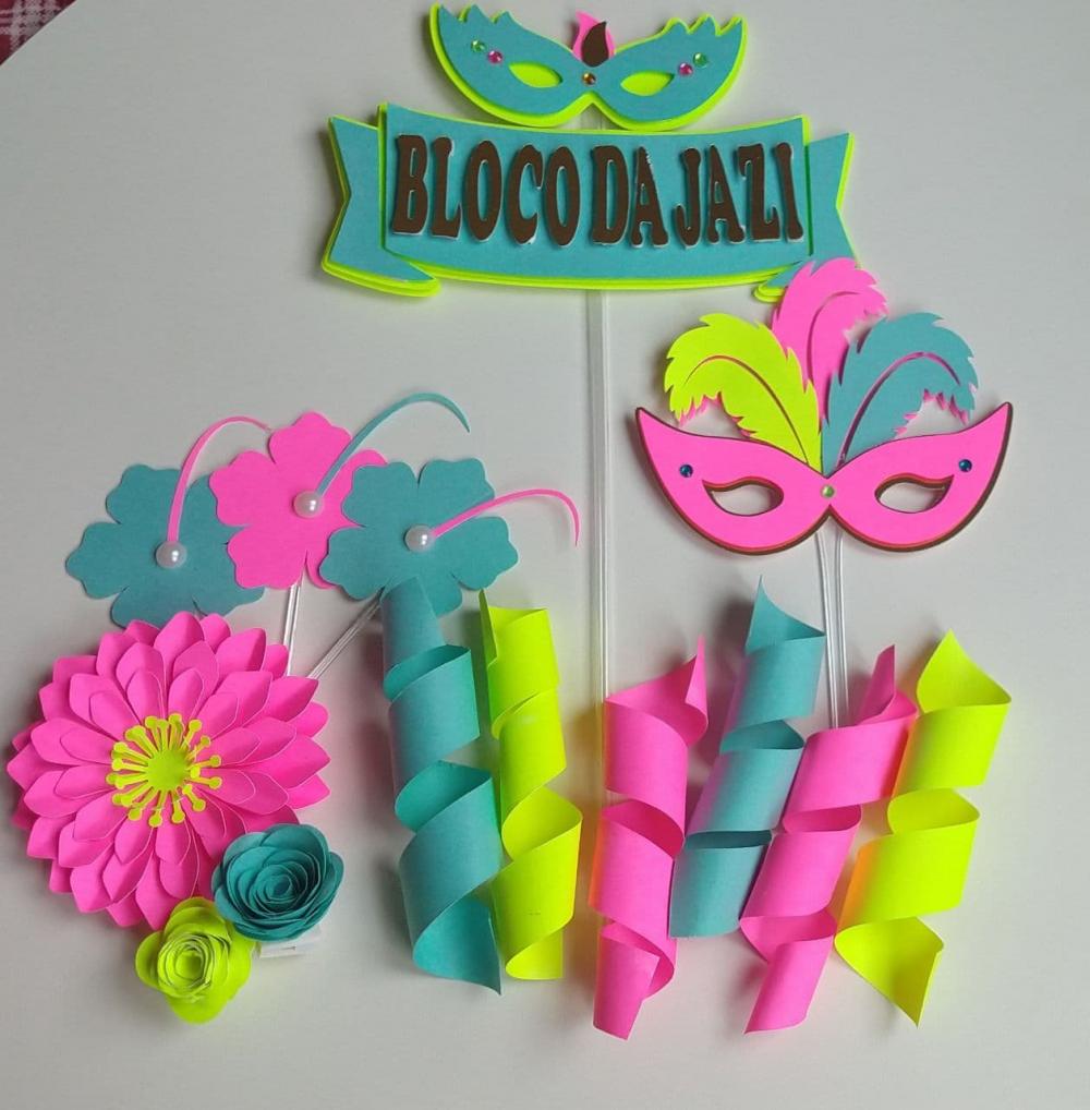 Arquivo de corte topo de bolo Carnaval