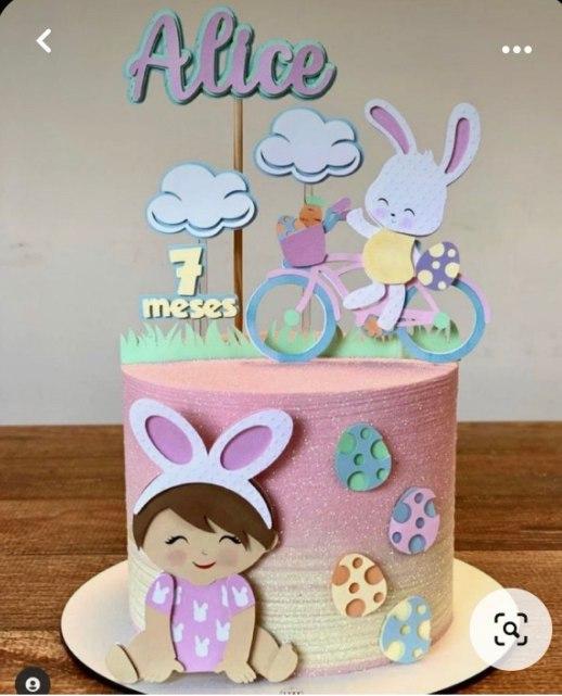 Arquivo de corte topo de bolo Páscoa