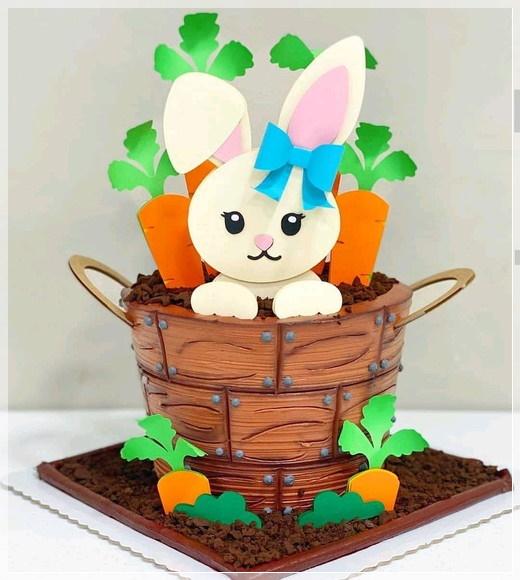 Arquivo de corte topo de bolo Páscoa