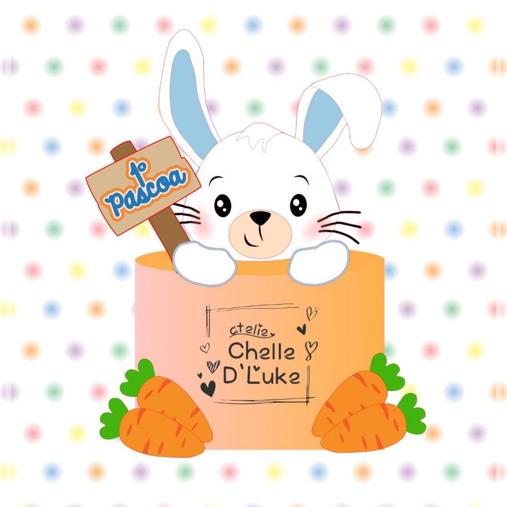 Arquivo de corte topo de bolo Páscoa