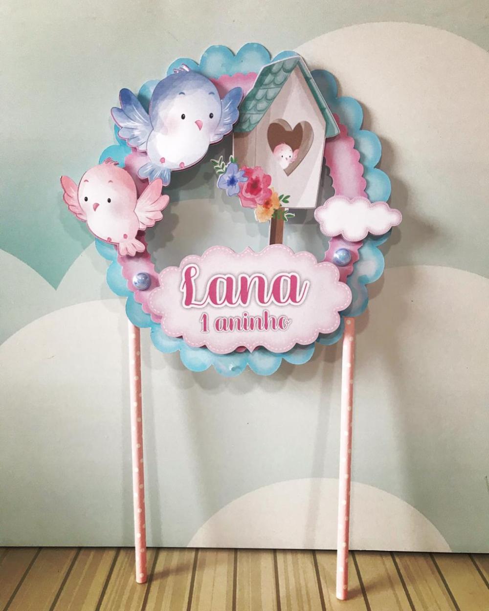 Arquivo de corte topo de bolo Jardim