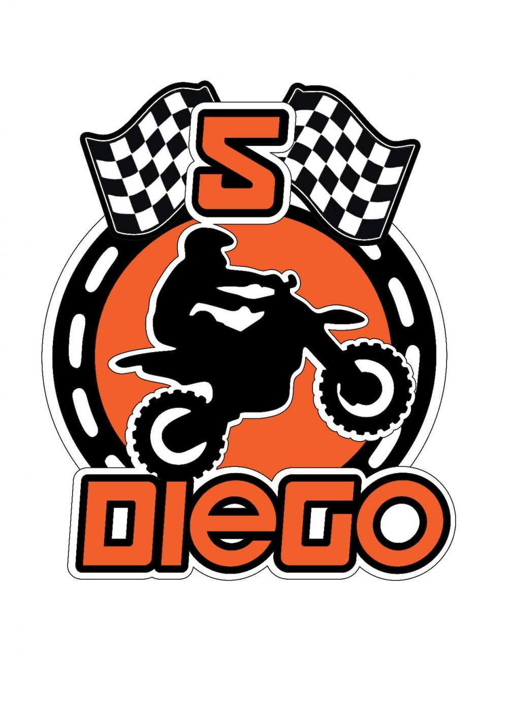 Arquivo de corte topo de bolo Moto