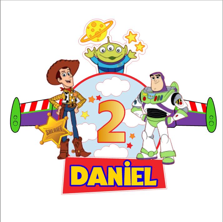 Arquivo de corte topo de bolo Toy Story
