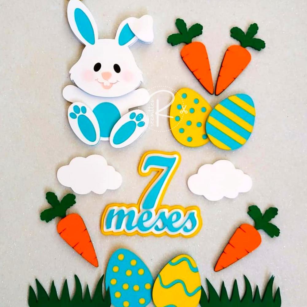 Arquivo de corte topo de bolo Páscoa