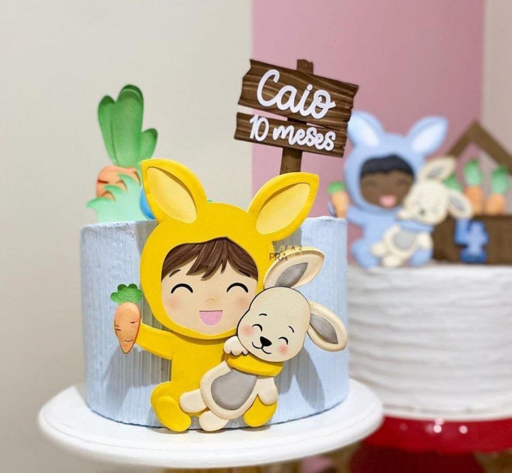 Arquivo de corte topo de bolo Páscoa