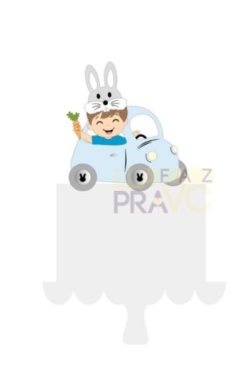 Arquivo de corte topo de bolo Páscoa