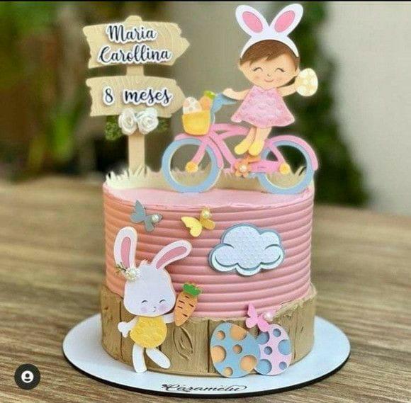 Arquivo de corte topo de bolo Páscoa