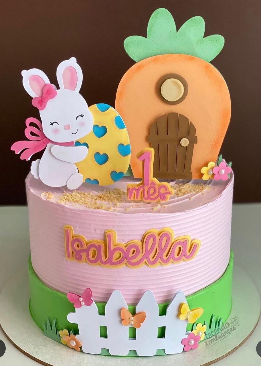 Arquivo de corte topo de bolo Páscoa