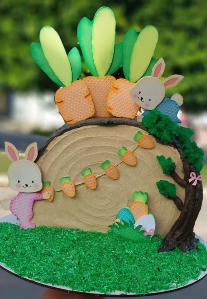 Arquivo de corte topo de bolo Páscoa