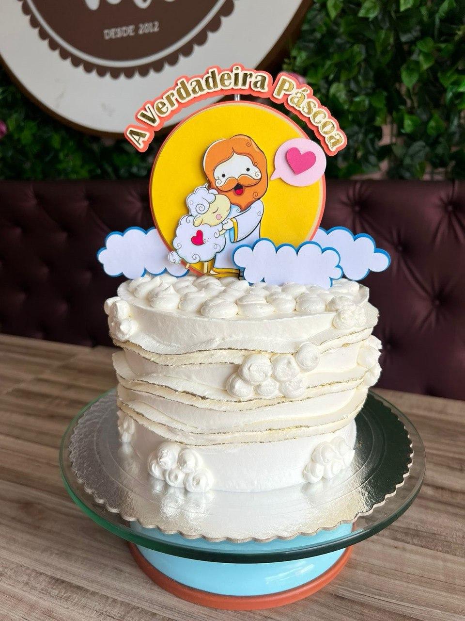 Arquivo de corte topo de bolo Páscoa