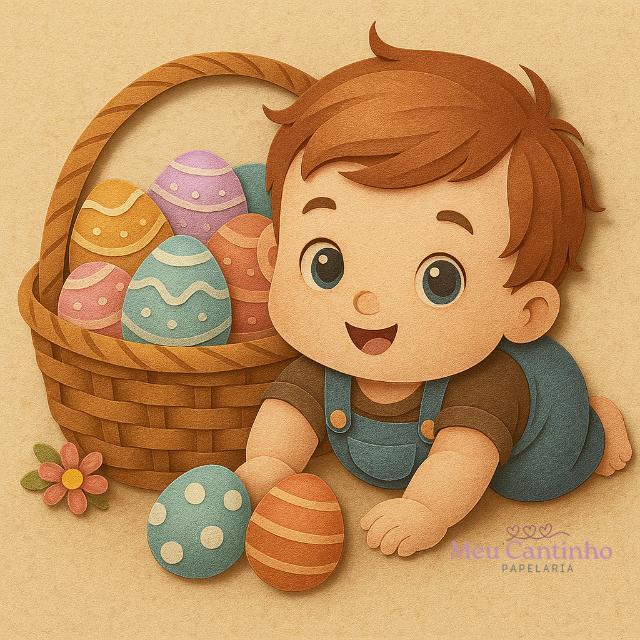 Arquivo de corte topo de bolo Páscoa