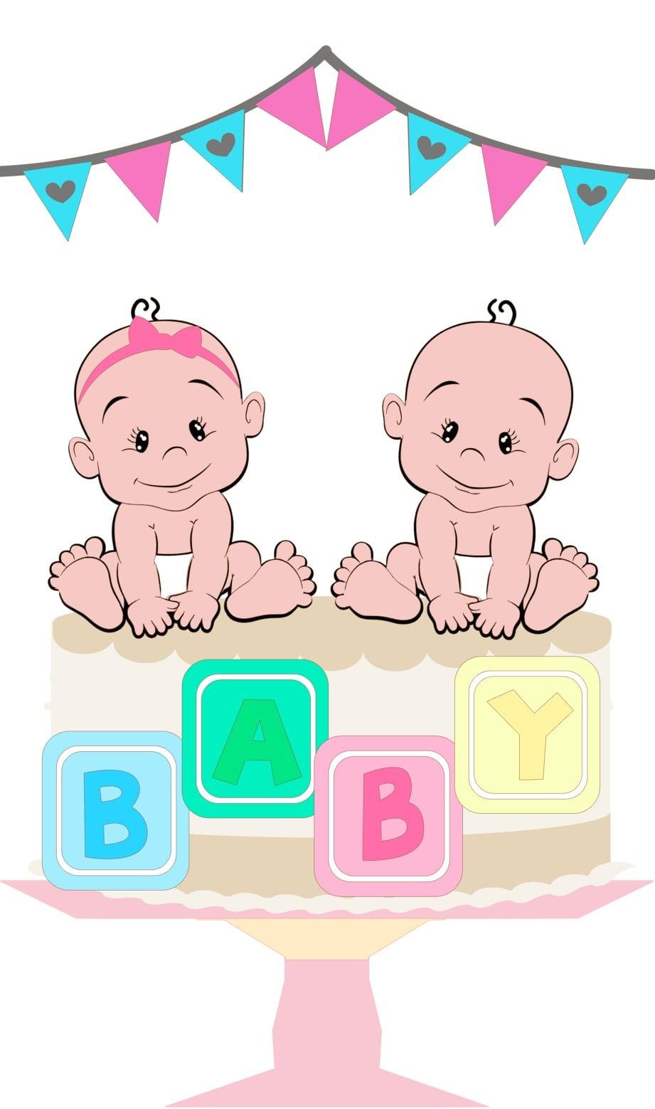 Arquivo de corte topo de bolo Bebê