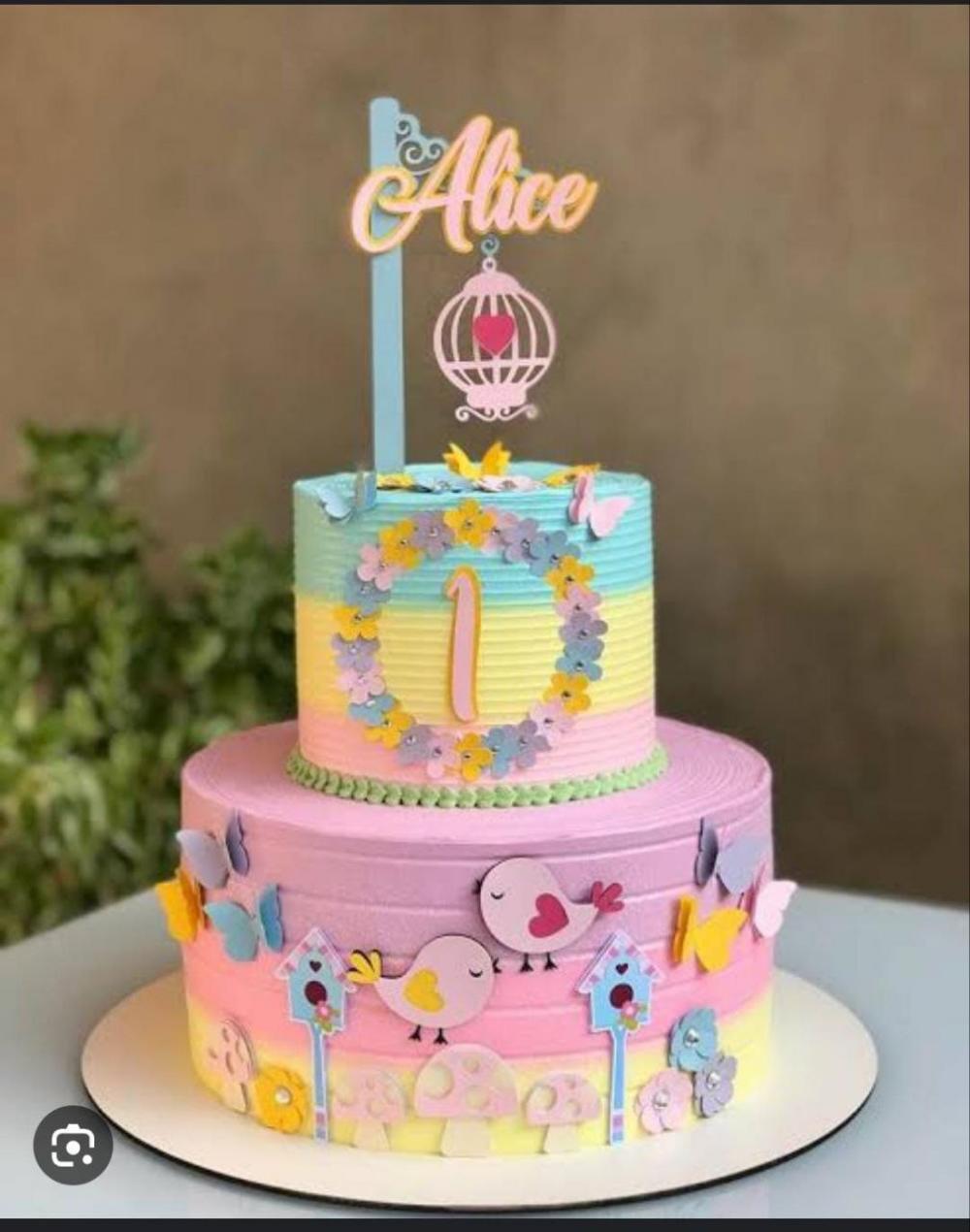 Arquivo de corte topo de bolo Jardim