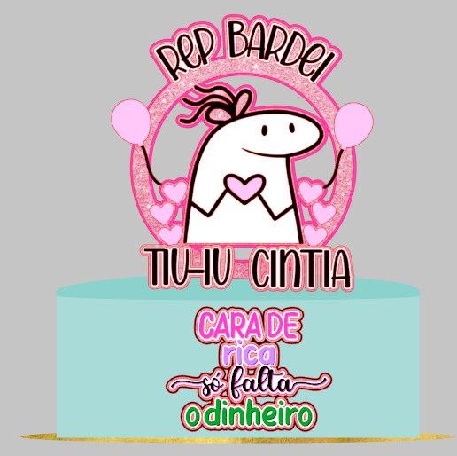 Arquivo de corte Topo de bolo Flork