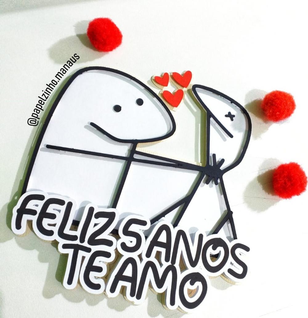 Arquivo de corte Topo de bolo Flork