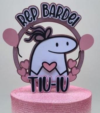 Arquivo de corte Topo de bolo Flork