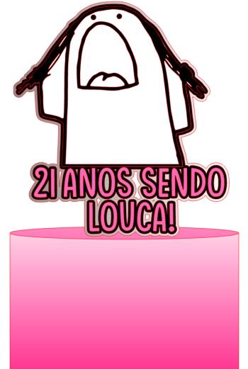 Arquivo de corte Topo de bolo Flork