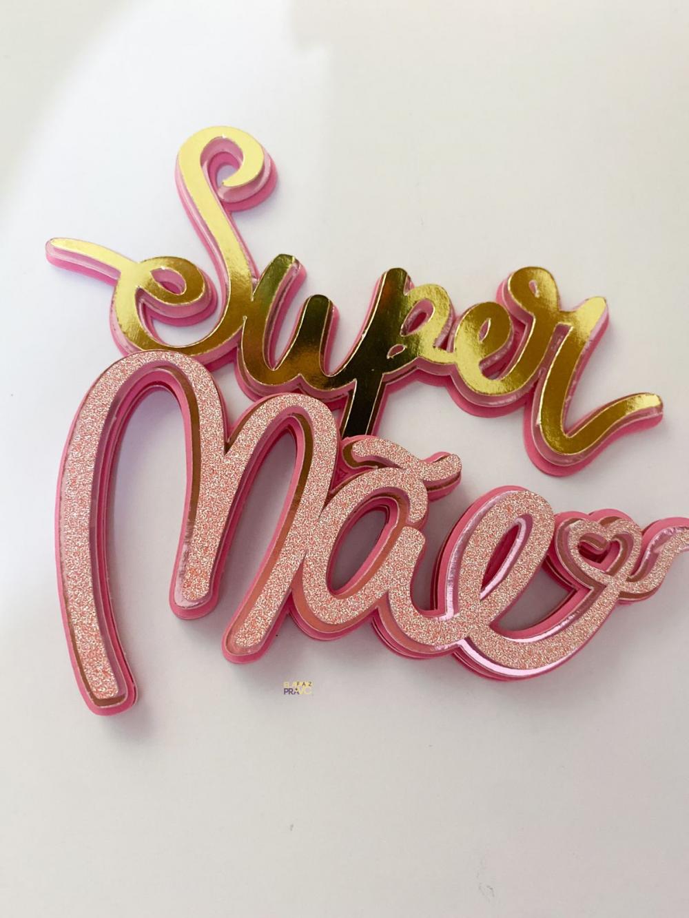 Arquivo de corte Topo de bolo Dia das Mães