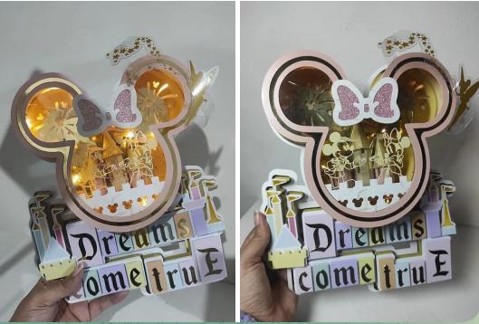 Arquivo de corte topo de bolo Minnie