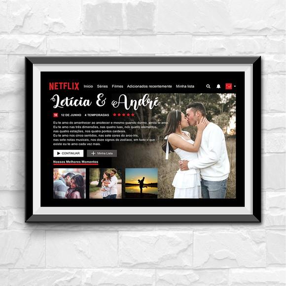 Arquivo Digital Quadro Netflix