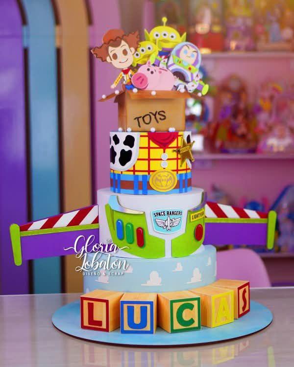 Arquivo de corte topo de bolo Toy Story