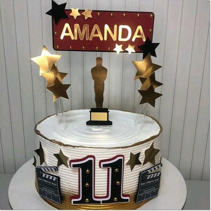 Arquivo de corte topo de bolo Cinema