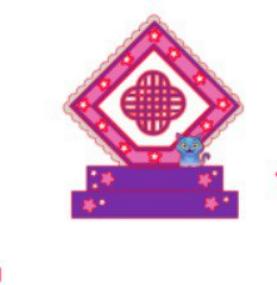 Arquivo de corte topo de bolo Kpop Demon Hunters