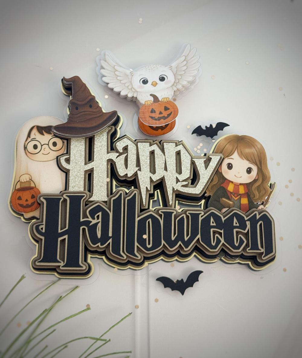 Arquivo de corte topo de bolo harry Potter