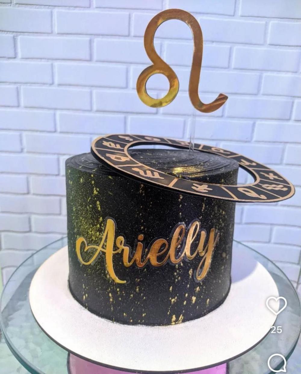 Topo de bolo Zodiaco