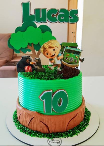 Topo de bolo Zé Coleta