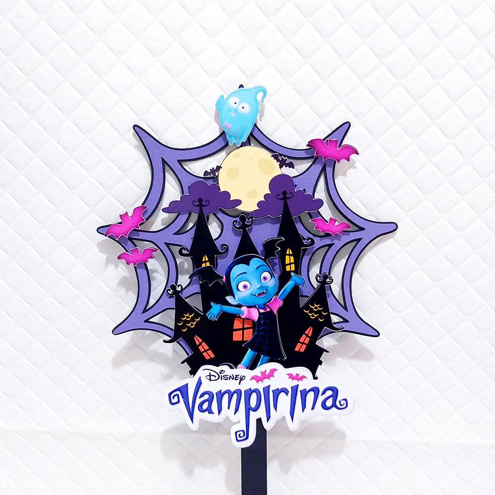 Topo de bolo Vampirina
