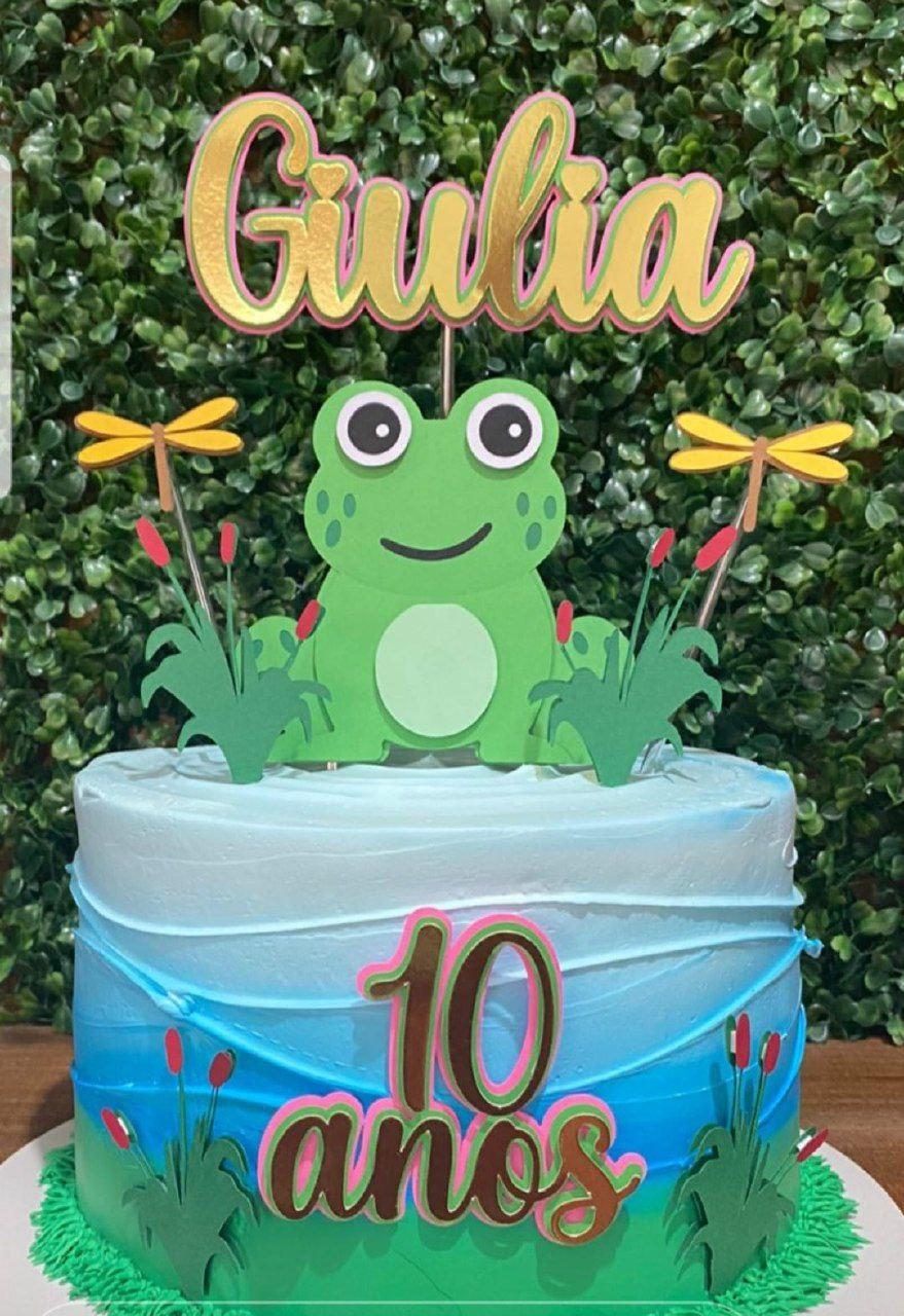 Topo de Bolo Sapinho