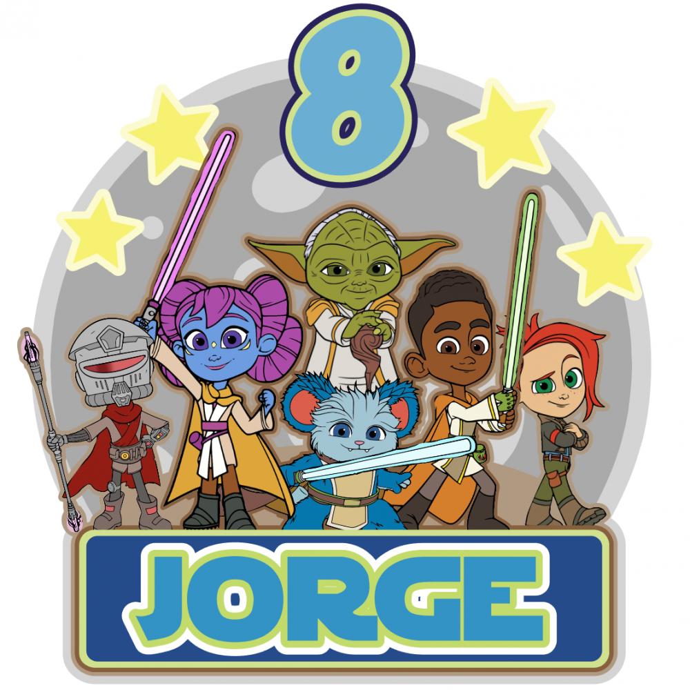 Topo de bolo Star Wars