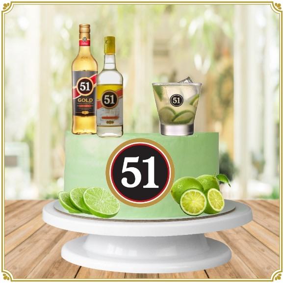 Topo de Bolo Bebe Pinga