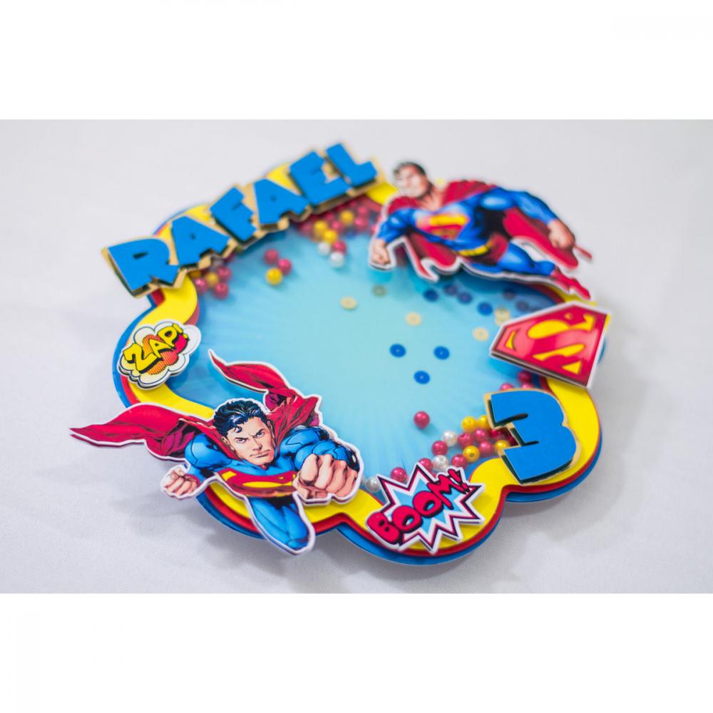 topo de bolo Super Homem