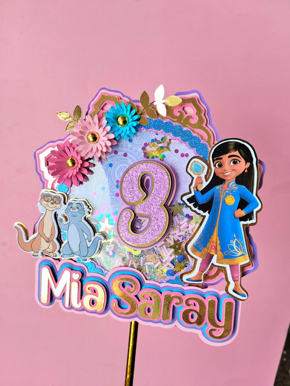 Topo de Bolo Mira a detetive